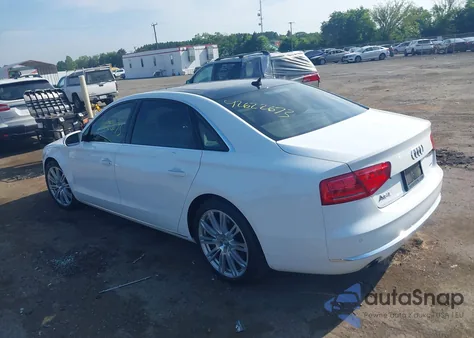 2012 Audi A8 L 4.2 z USA, uszkodzony, nr VIN WAURVAFD7CN017052